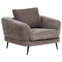 KJAER - Fauteuil - Taupe - Chenille