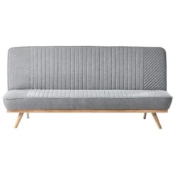 KALFAFELL - Slaapbank - Donkergrijs - Polyester