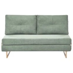 JERSLEV - 3-zits Slaapbank - Lichtgroen - Stof