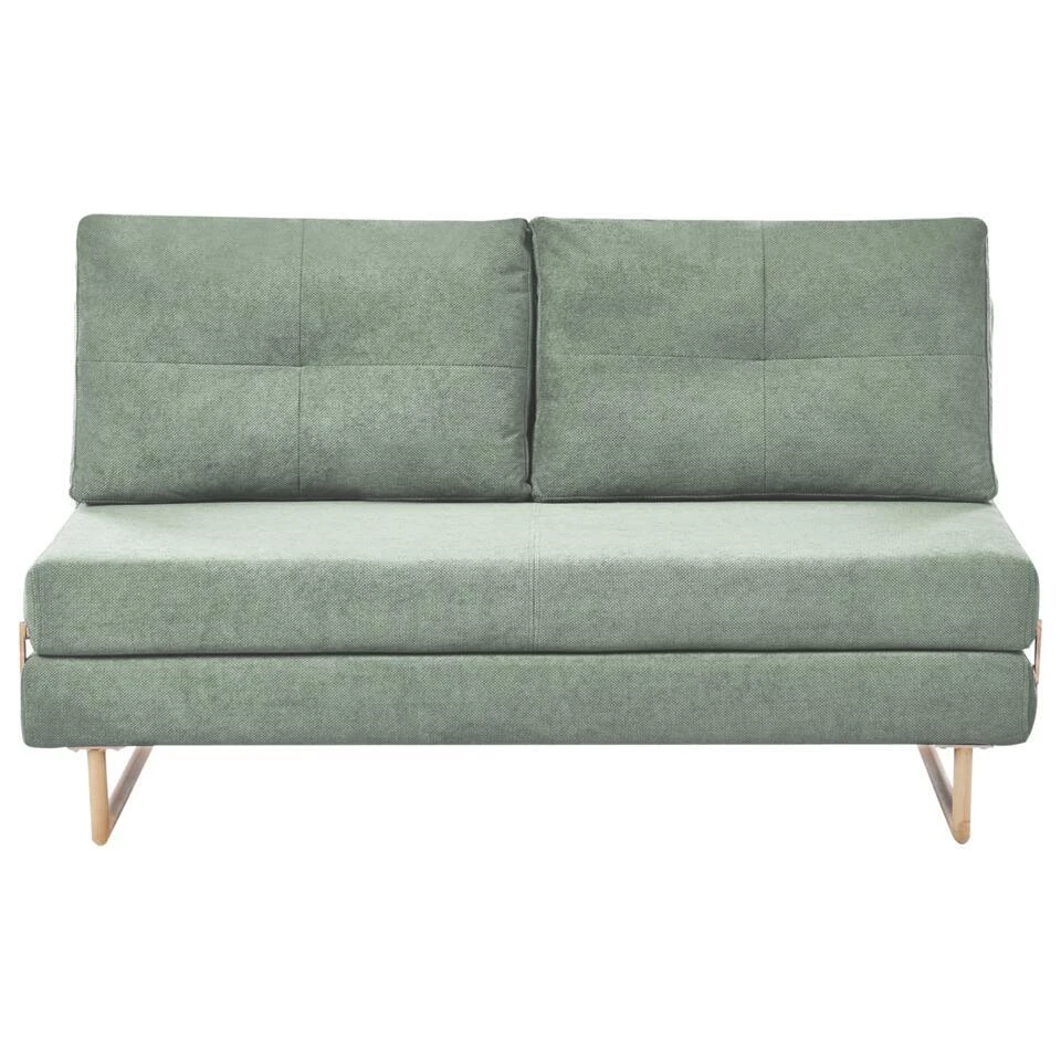 JERSLEV - 3-zits Slaapbank - Lichtgroen - Stof 1 JERSLEV - 3-zits Slaapbank - Lichtgroen - Stof