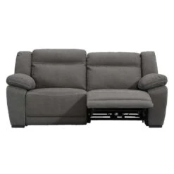 Bank Dean Elektrisch Verstelbaar 3-zits - Antraciet -Leenbakker Winkel 10100917 0103