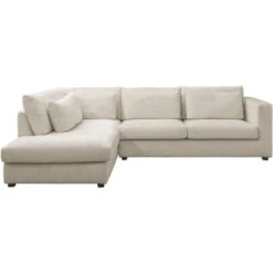 Hoekbank Chelsea Links - Cyclamen - Off-white