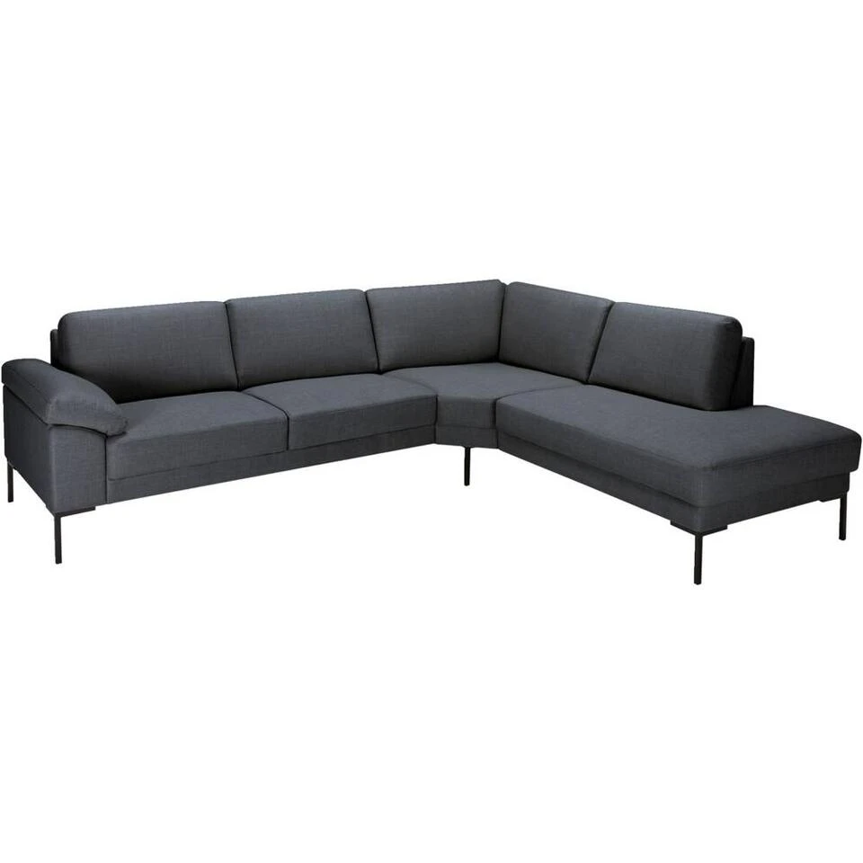 Hoekbank Tom Rechts - Basel - Antraciet 2 Hoekbank Tom Rechts - Basel - Antraciet - Afbeelding 2