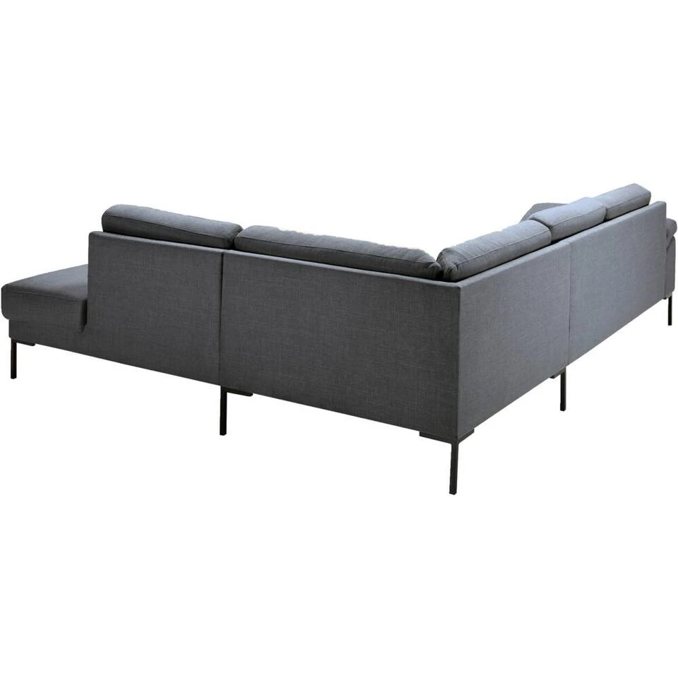 Hoekbank Tom Rechts - Basel - Antraciet 7 Hoekbank Tom Rechts - Basel - Antraciet - Afbeelding 7