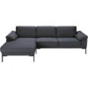 Bank Tom Met Chaise Longue Links - Basel - Antraciet