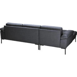 Bank Tom Met Chaise Longue Links - Basel - Antraciet 7 Bank Tom Met Chaise Longue Links - Basel - Antraciet -Leenbakker Winkel 10101487 0800