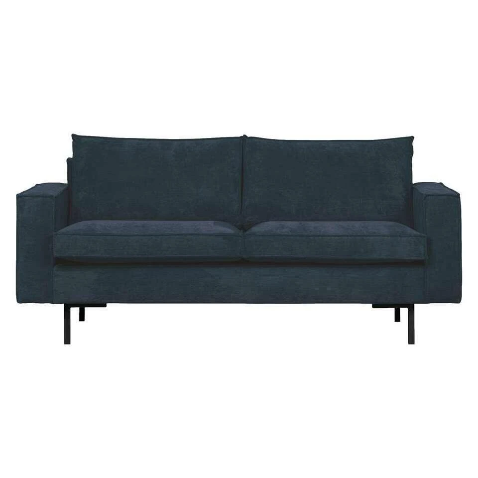 WOOOD Bank Arwin 2,5-zits - Staalblauw 1 WOOOD Bank Arwin 2,5-zits - Staalblauw