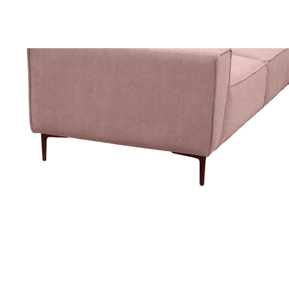 Hoekbank Romy Rechts - Roze 6 Hoekbank Romy Rechts - Roze - Afbeelding 6