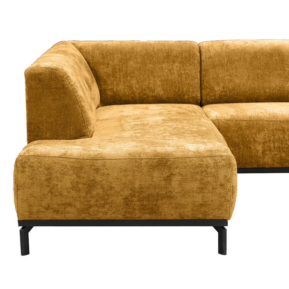 Hoekbank Lola Links - Okergeel 7 Hoekbank Lola Links - Okergeel - Afbeelding 7