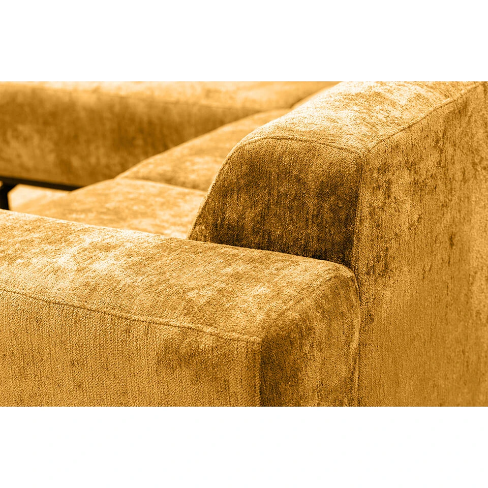Hoekbank Lola Links - Okergeel 8 Hoekbank Lola Links - Okergeel - Afbeelding 8