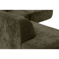 Hoekbank Luna Rond - Stof Rebel - Vergrijsd Groen -Leenbakker Winkel 10108044 9005