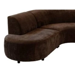 Hoekbank Luna Rond - Stof Rebel - Bruin 17 Hoekbank Luna Rond - Stof Rebel - Bruin -Leenbakker Winkel 10108046 9004