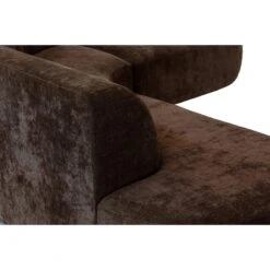 Hoekbank Luna Rond - Stof Rebel - Bruin 18 Hoekbank Luna Rond - Stof Rebel - Bruin -Leenbakker Winkel 10108046 9005