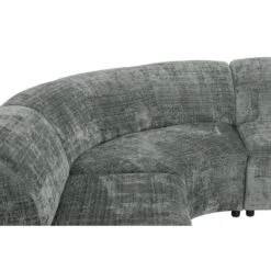 Hoekbank Luna Rond - Stof Cremona - Grijs -Leenbakker Winkel 10108050 9001