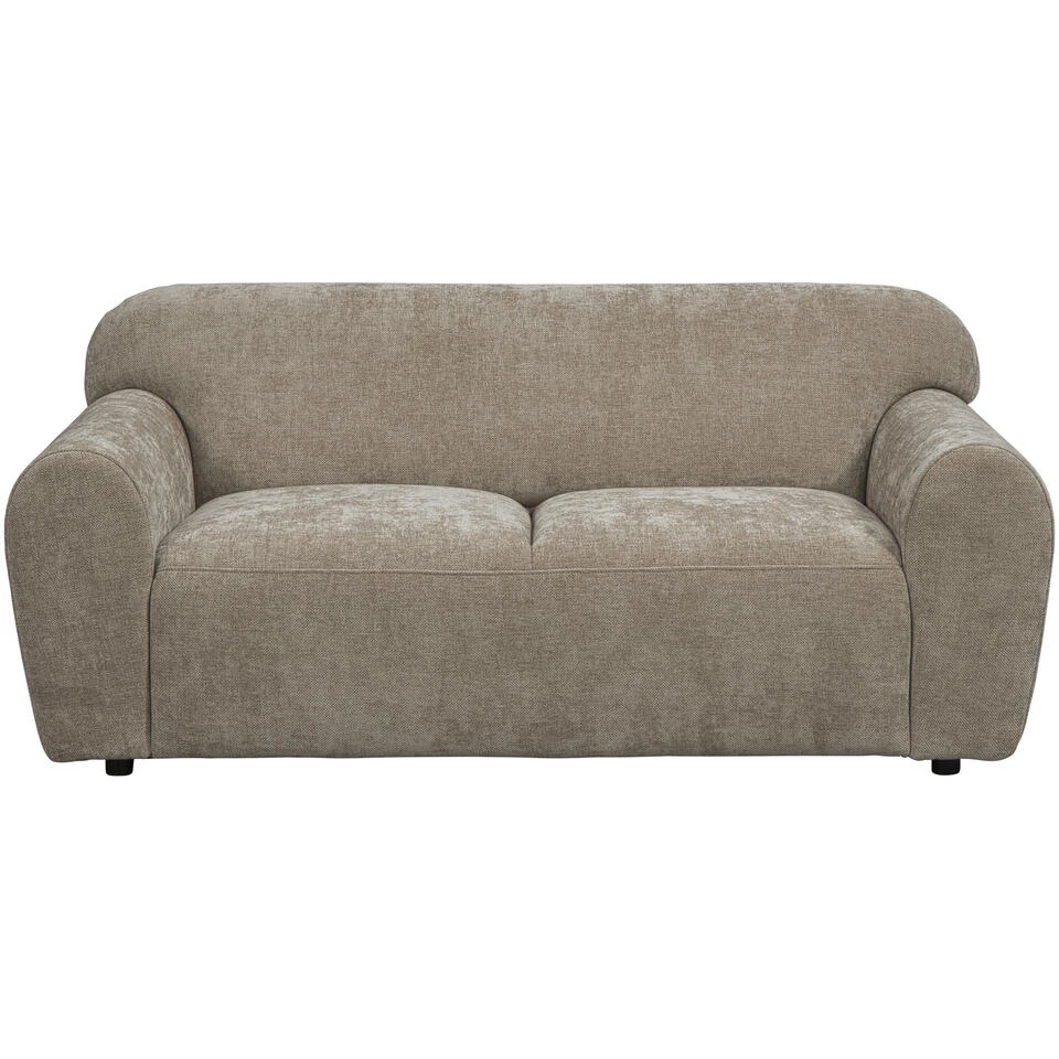 Bank Bibi 2-zits - Stof Glory - Taupe 1 Bank Bibi 2-zits - Stof Glory - Taupe