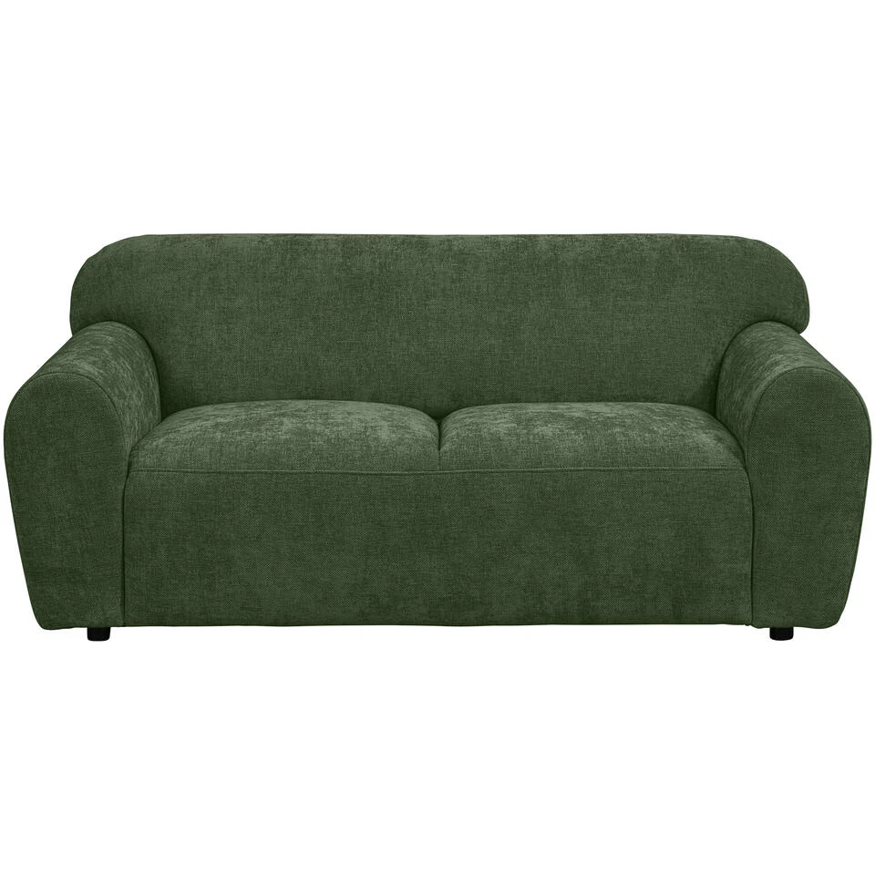 Bank Bibi 2-zits - Stof Glory - Groen 1 Bank Bibi 2-zits - Stof Glory - Groen