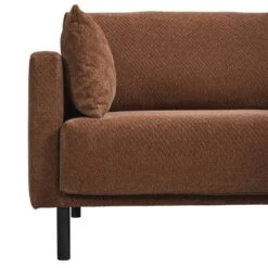 Bank Siem 2,5-zits - Stof Egon - Terracotta -Leenbakker Winkel 10108080 9001