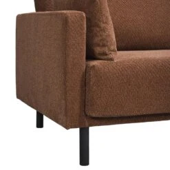 Bank Siem 2,5-zits - Stof Egon - Terracotta -Leenbakker Winkel 10108080 9003