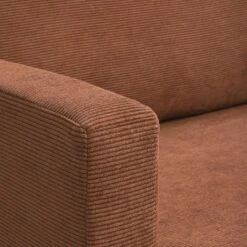 Bank Siem 2,5-zits - Ribstof Fjord - Terracotta -Leenbakker Winkel 10108084 9004