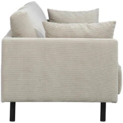 Bank Siem 3-zits - Ribstof Fjord - Beige 13 Bank Siem 3-zits - Ribstof Fjord - Beige -Leenbakker Winkel 10108092 8000