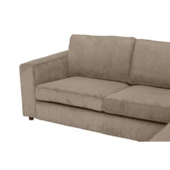 Hoekbank Stuttgart Rechts - Taupe -Leenbakker Winkel 10108101 9004