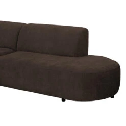 Hoekbank Luna Links - Stof Rebel - Bruin -Leenbakker Winkel 10108121 9002