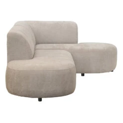 Hoekbank Luna Rechts - Stof Rebel - Beige 13 Hoekbank Luna Rechts - Stof Rebel - Beige -Leenbakker Winkel 10108122 8000