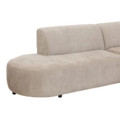 Hoekbank Luna Rechts - Stof Rebel - Beige 16 Hoekbank Luna Rechts - Stof Rebel - Beige -Leenbakker Winkel 10108122 9002