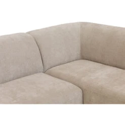 Hoekbank Luna Rechts - Stof Rebel - Beige 17 Hoekbank Luna Rechts - Stof Rebel - Beige -Leenbakker Winkel 10108122 9003