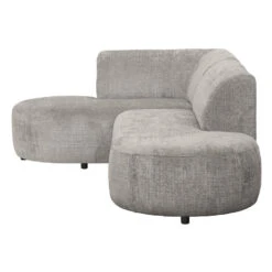 Hoekbank Luna Links - Stof Cremona - Beige 11 Hoekbank Luna Links - Stof Cremona - Beige -Leenbakker Winkel 10108125 8000