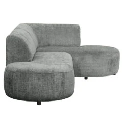 Hoekbank Luna Rechts - Stof Cremona - Grijs 11 Hoekbank Luna Rechts - Stof Cremona - Grijs -Leenbakker Winkel 10108128 8000