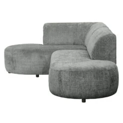 Hoekbank Luna Links - Stof Cremona - Grijs -Leenbakker Winkel 10108129 8000