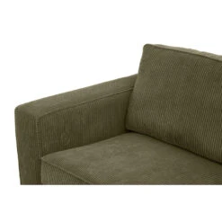 Bank Stuttgart 3-zits - Olijfgroen -Leenbakker Winkel 10108139 9002