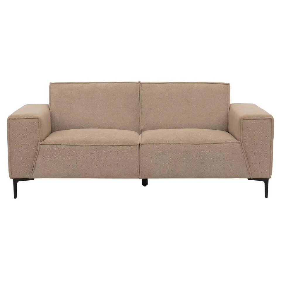 Bank Romy - 2-zits - Stof Curio - Beige 1 Bank Romy - 2-zits - Stof Curio - Beige