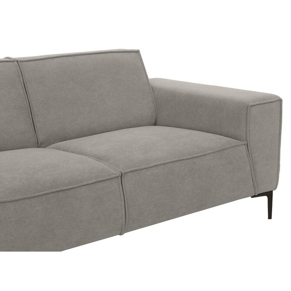 Bank Romy 3-zits - Stof Curio - Grijs 7 Bank Romy 3-zits - Stof Curio - Grijs - Afbeelding 7