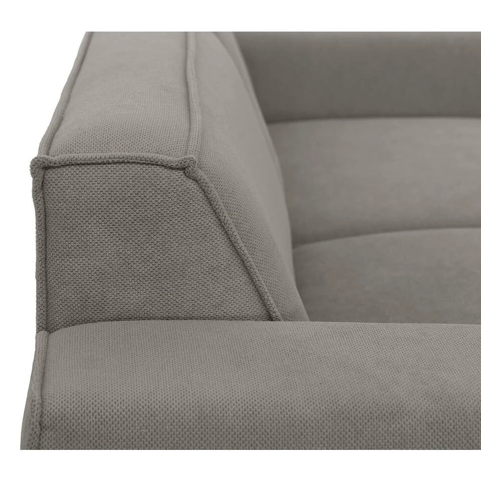 Bank Romy 3-zits - Stof Curio - Grijs 8 Bank Romy 3-zits - Stof Curio - Grijs - Afbeelding 8