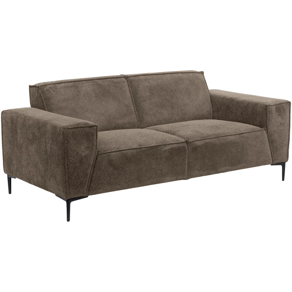 Bank Romy 3-zits - Stof Egon - Taupe 2 Bank Romy 3-zits - Stof Egon - Taupe - Afbeelding 2