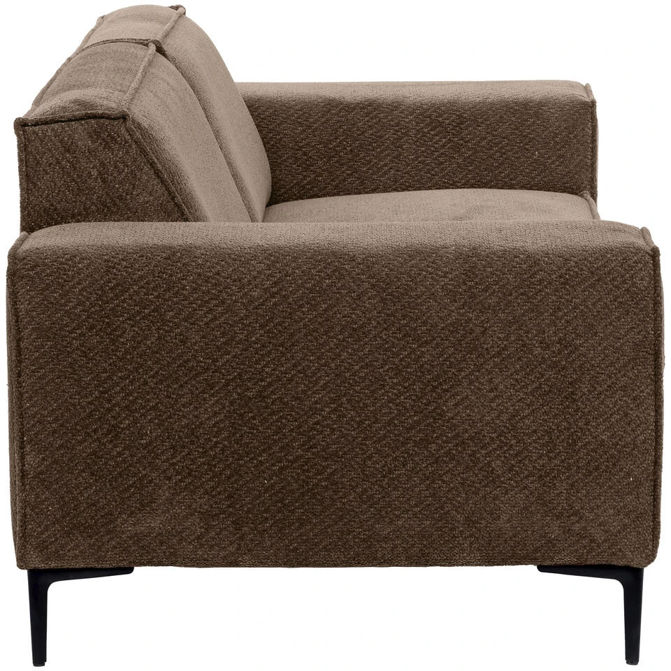 Bank Romy 3-zits - Stof Egon - Taupe 4 Bank Romy 3-zits - Stof Egon - Taupe - Afbeelding 4