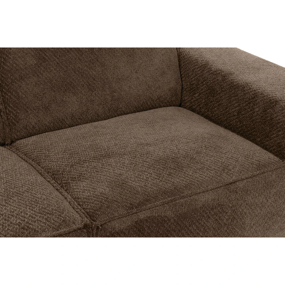 Bank Romy 3-zits - Stof Egon - Taupe 6 Bank Romy 3-zits - Stof Egon - Taupe - Afbeelding 6