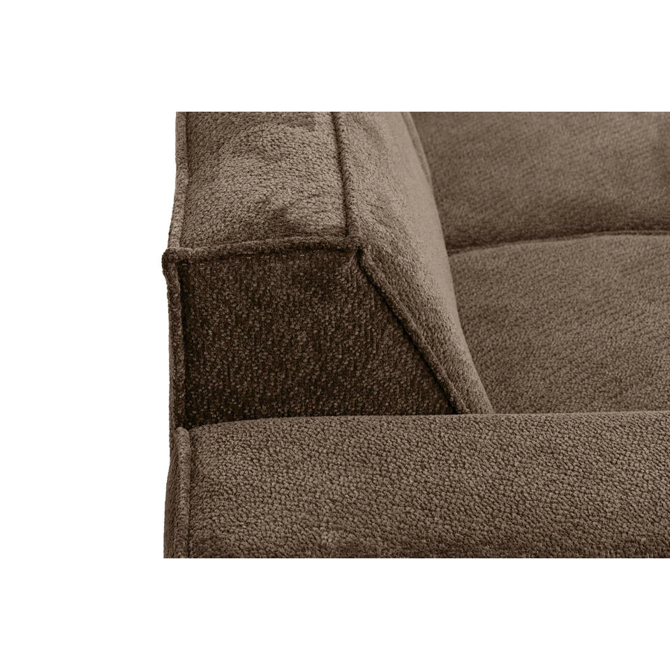 Bank Romy 3-zits - Stof Egon - Taupe 8 Bank Romy 3-zits - Stof Egon - Taupe - Afbeelding 8