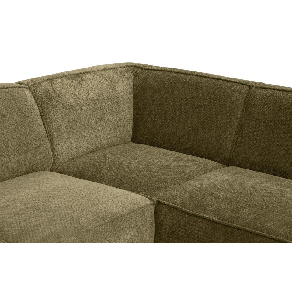 Hoekbank Romy Rechts - Stof Egon - Groen 5 Hoekbank Romy Rechts - Stof Egon - Groen - Afbeelding 5