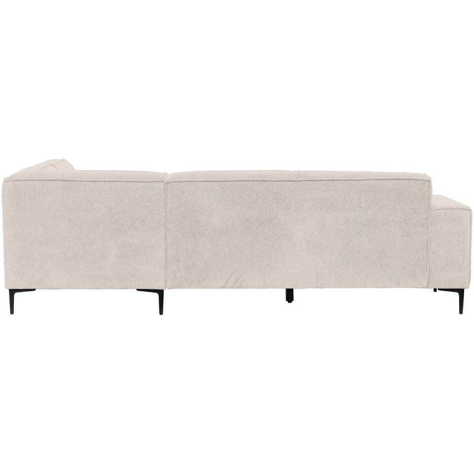 Hoekbank Romy Rechts - Stof Egon - Beige 3 Hoekbank Romy Rechts - Stof Egon - Beige - Afbeelding 3