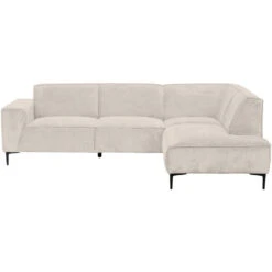 Hoekbank Romy Rechts - Stof Egon - Beige