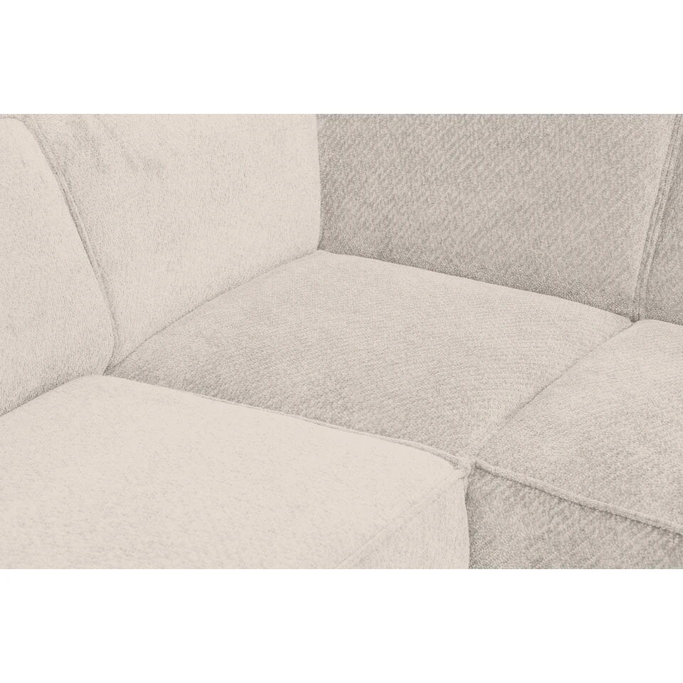 Hoekbank Romy Rechts - Stof Egon - Beige 7 Hoekbank Romy Rechts - Stof Egon - Beige - Afbeelding 7