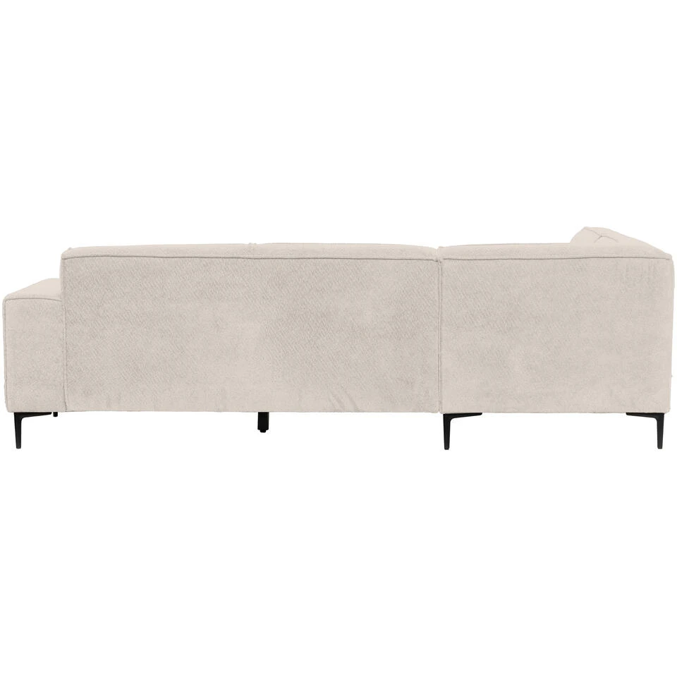 Hoekbank Romy Links - Stof Egon - Beige 3 Hoekbank Romy Links - Stof Egon - Beige - Afbeelding 3
