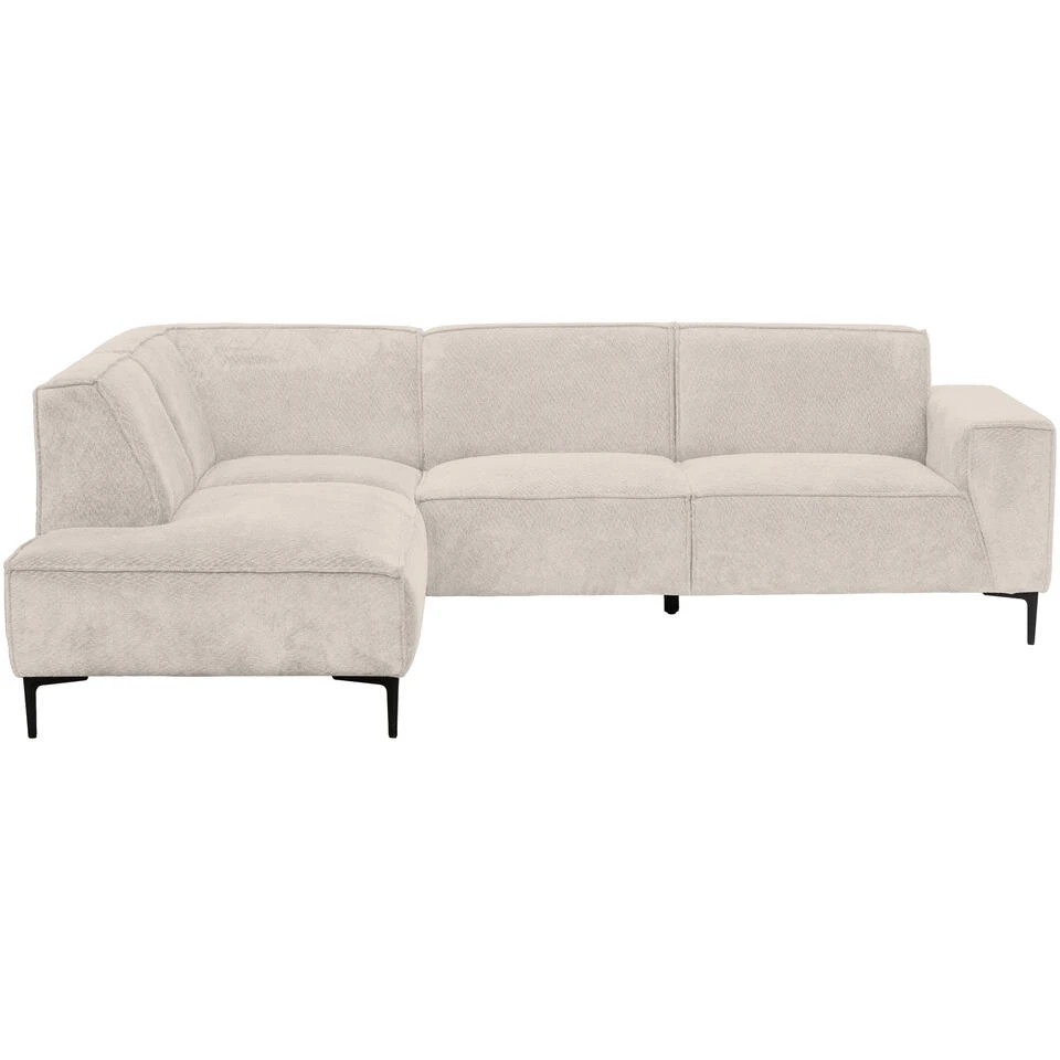 Hoekbank Romy Links - Stof Egon - Beige 1 Hoekbank Romy Links - Stof Egon - Beige
