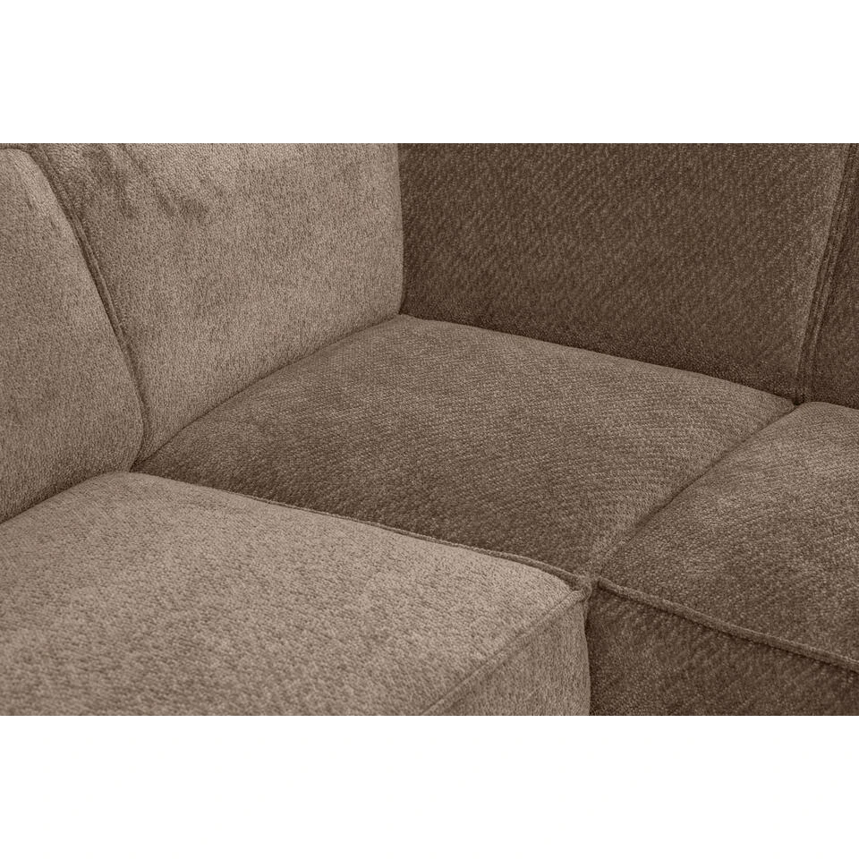 Hoekbank Romy Rechts - Stof Egon - Taupe 7 Hoekbank Romy Rechts - Stof Egon - Taupe - Afbeelding 7