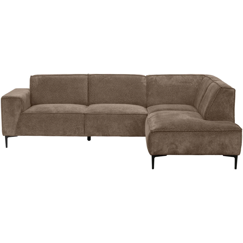 Hoekbank Romy Rechts - Stof Egon - Taupe 1 Hoekbank Romy Rechts - Stof Egon - Taupe