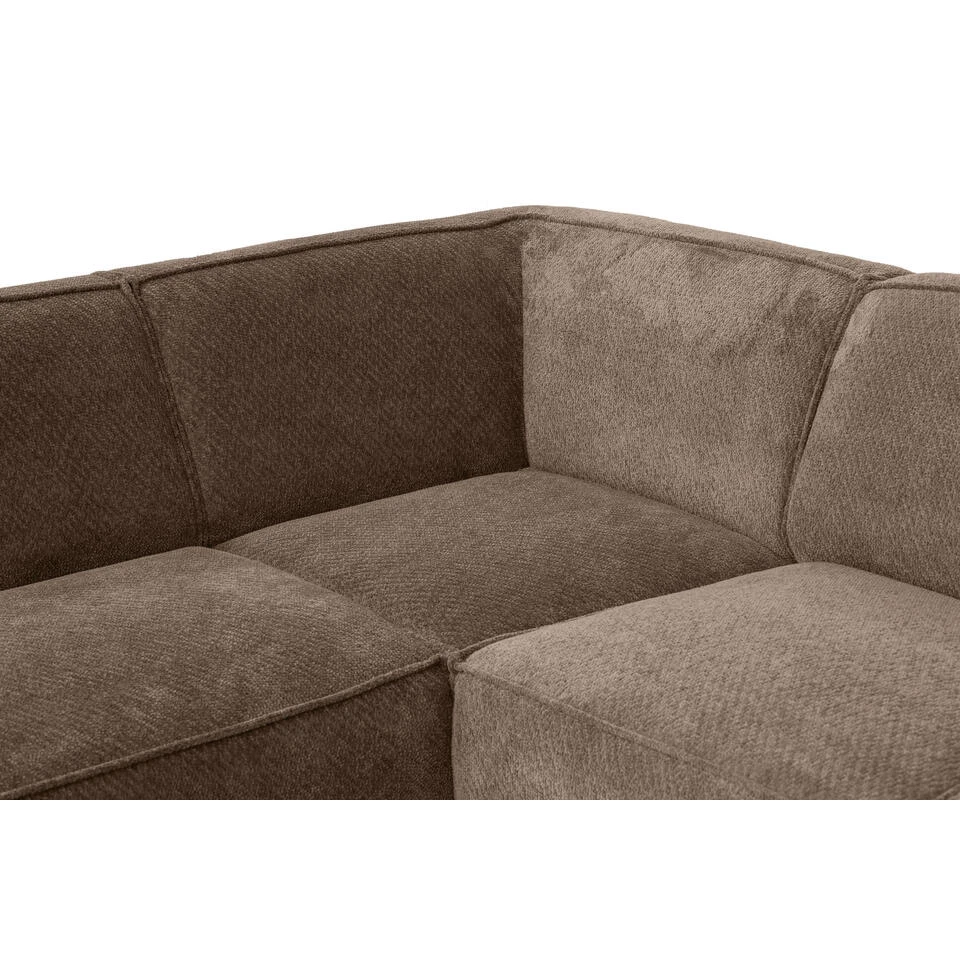 Hoekbank Romy Links - Stof Egon - Taupe 6 Hoekbank Romy Links - Stof Egon - Taupe - Afbeelding 6