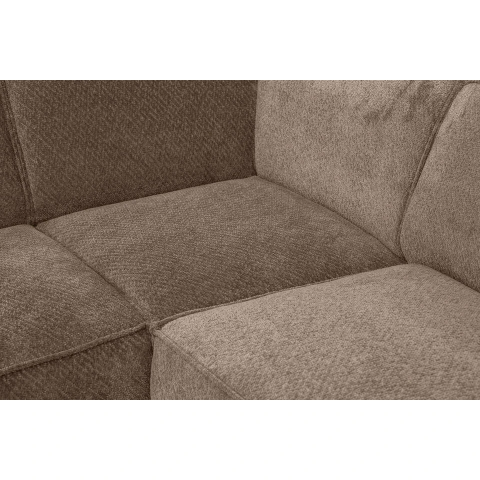 Hoekbank Romy Links - Stof Egon - Taupe 7 Hoekbank Romy Links - Stof Egon - Taupe - Afbeelding 7